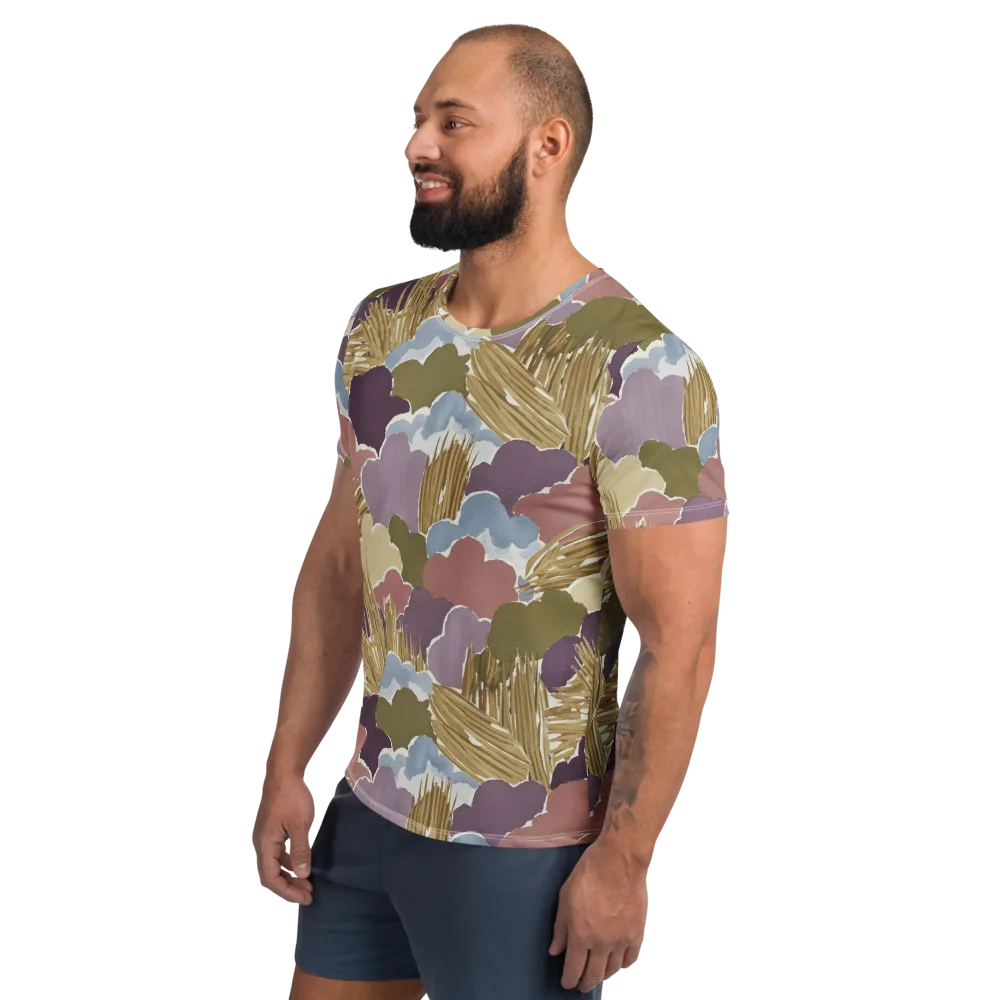 Harvest Reverie on Men's Athletic T-Shirt — Left