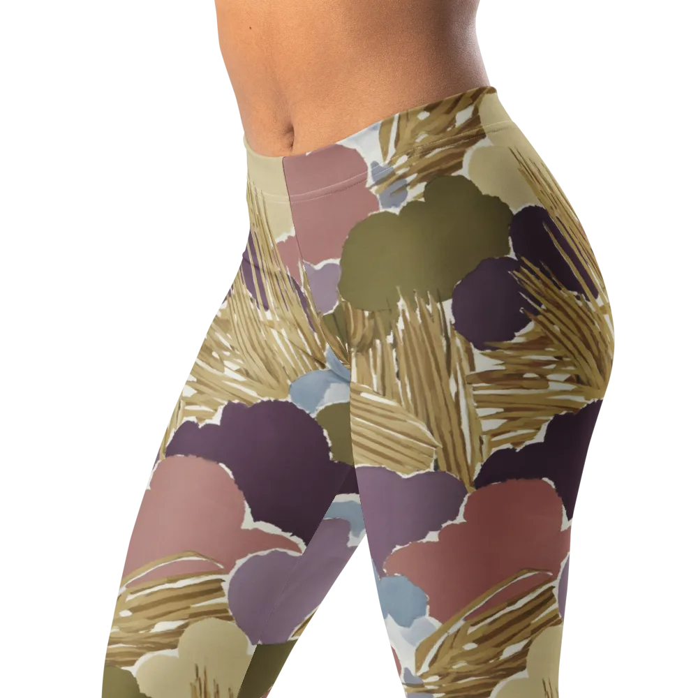 Harvest Reverie on Leggings — Left Front