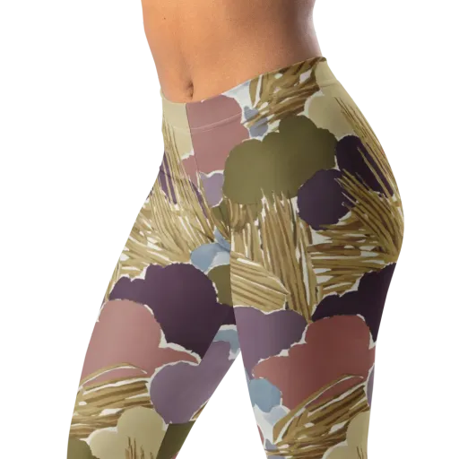 Harvest Reverie on a Leggings