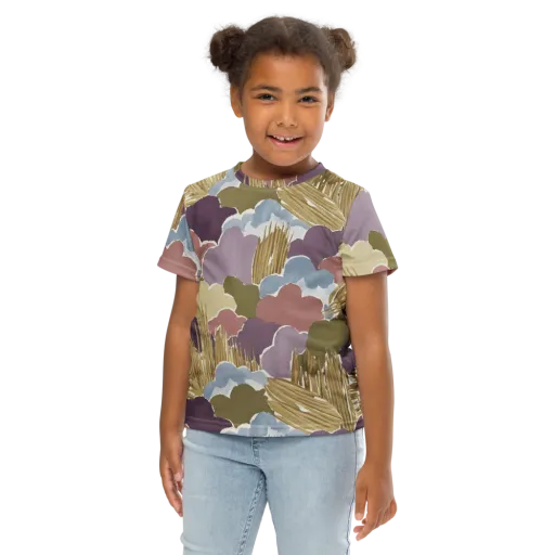 Harvest Reverie on a Kids Crew Neck T-Shirt