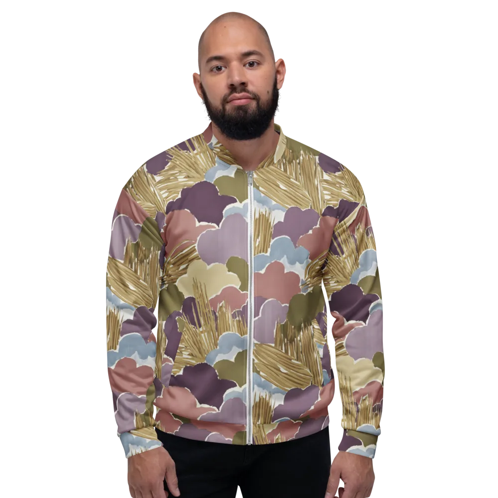 Harvest Reverie on Bomber Jacket — Front