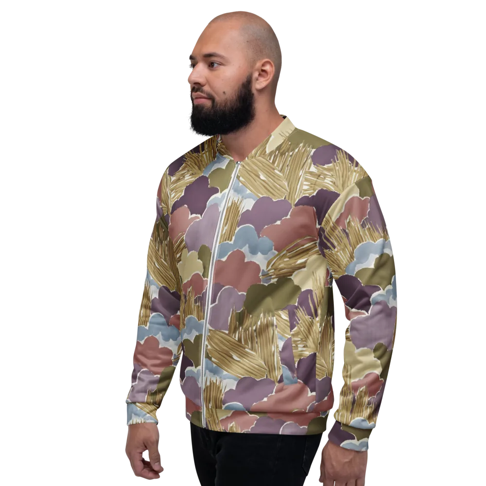 Harvest Reverie on Bomber Jacket — Left
