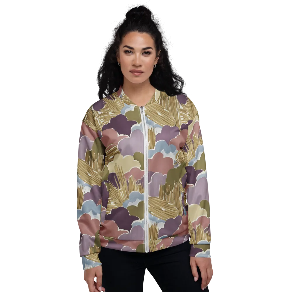 Harvest Reverie on Bomber Jacket — Front