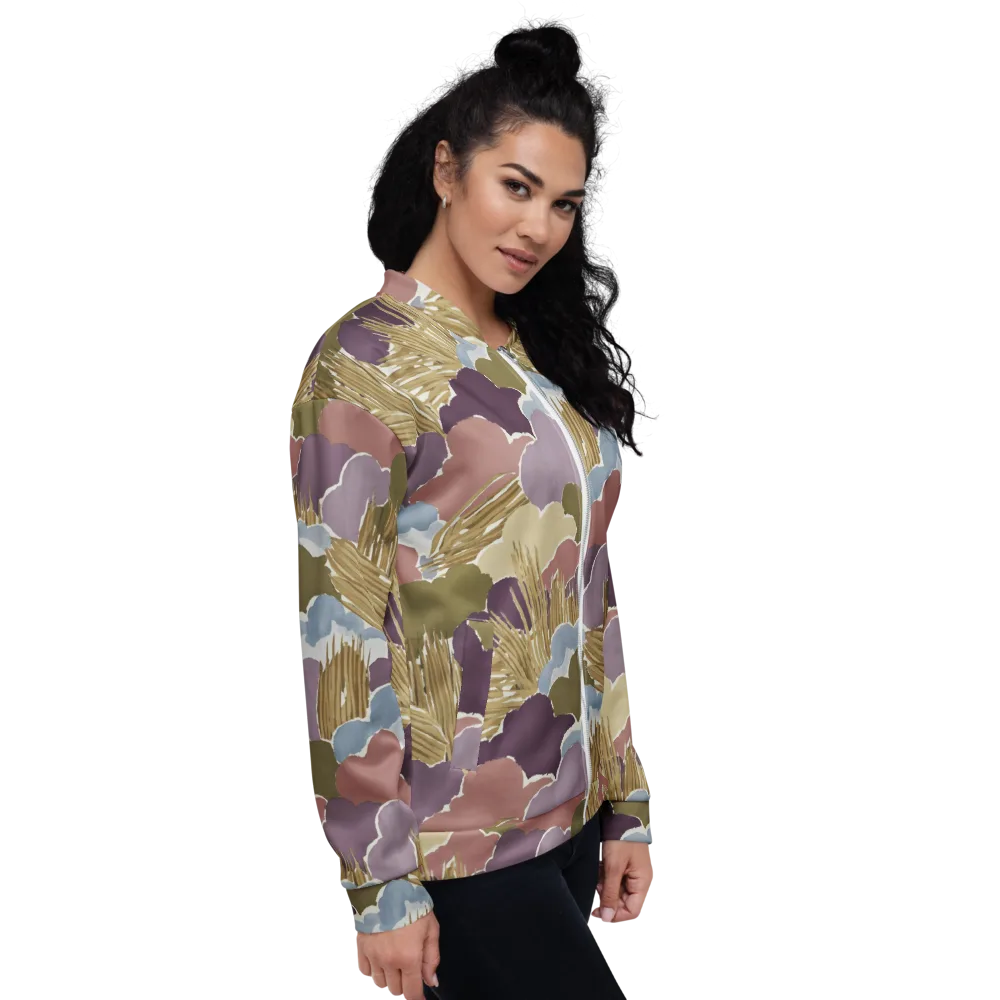Harvest Reverie on Bomber Jacket — Right