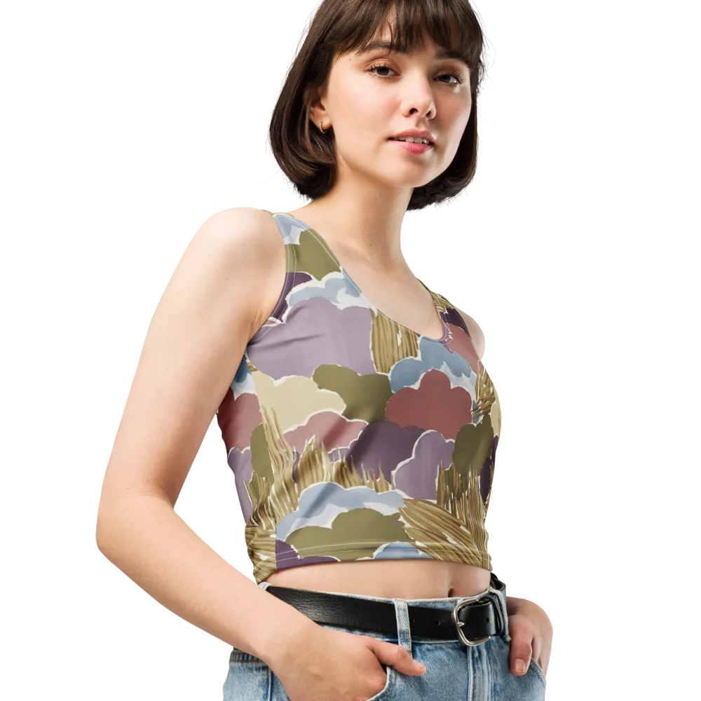 Harvest Reverie on Crop Top — Right Front