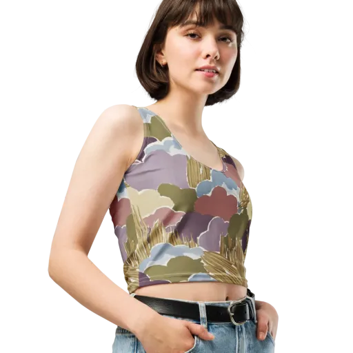 Harvest Reverie on a Crop Top