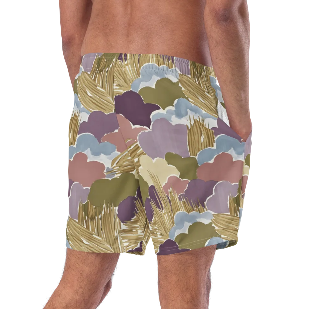 Harvest Reverie on Swim Trunks — Right Back