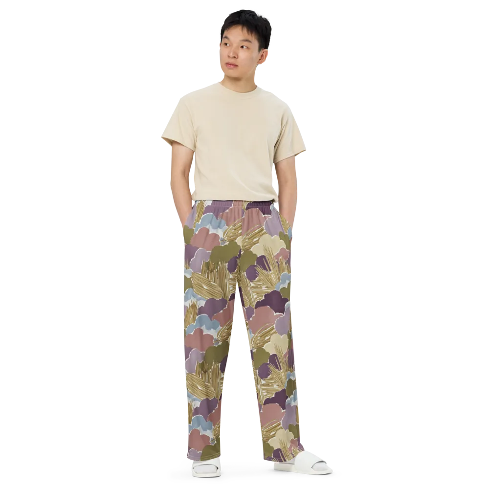 Harvest Reverie on Wide-Leg Pants — Front