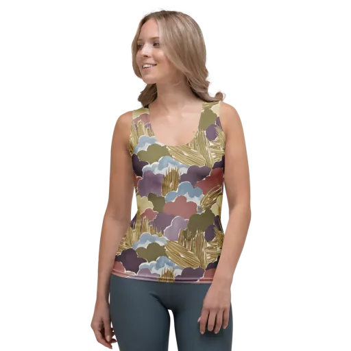 Harvest Reverie on a Women's Tank Top