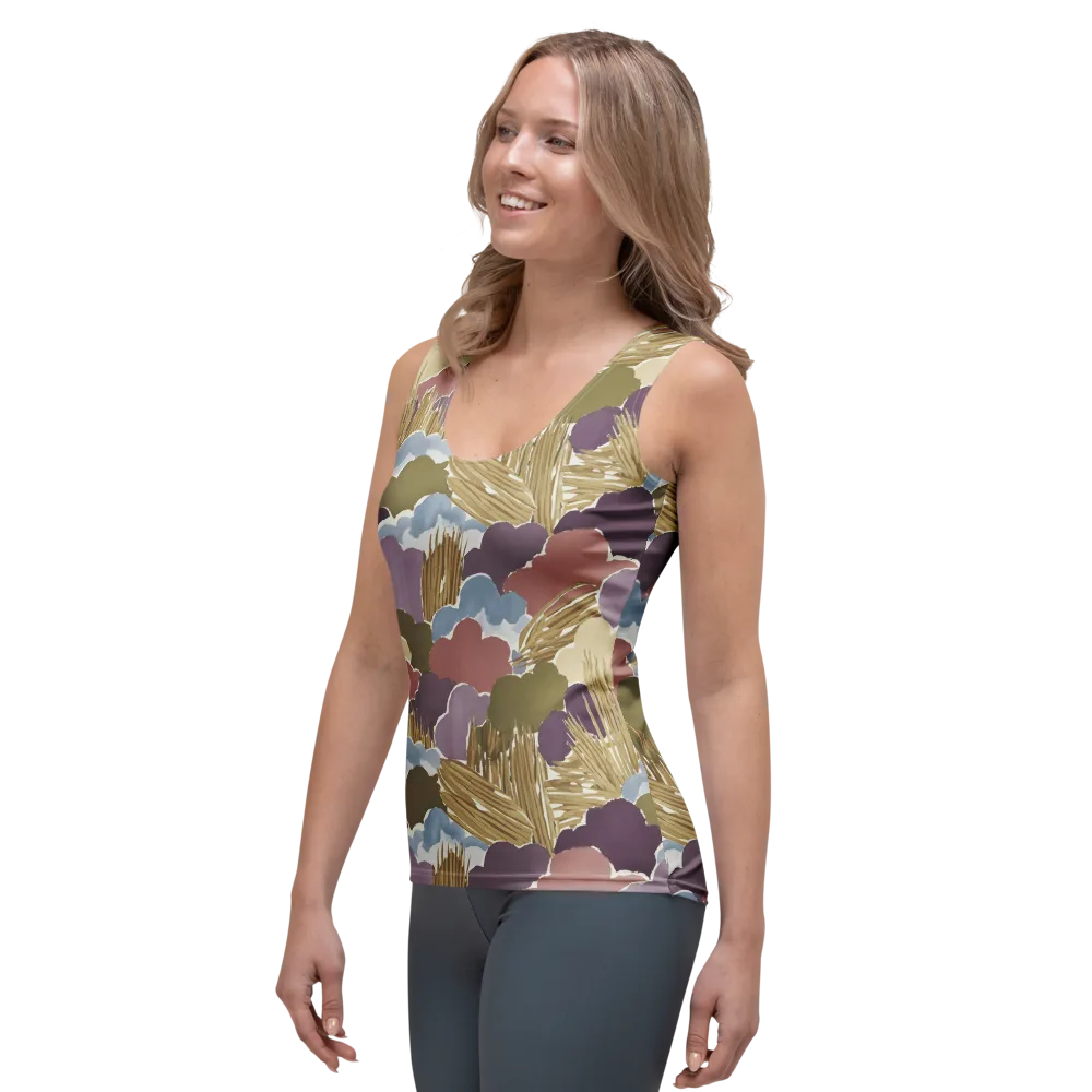 Harvest Reverie on Women's Tank Top — Left Front