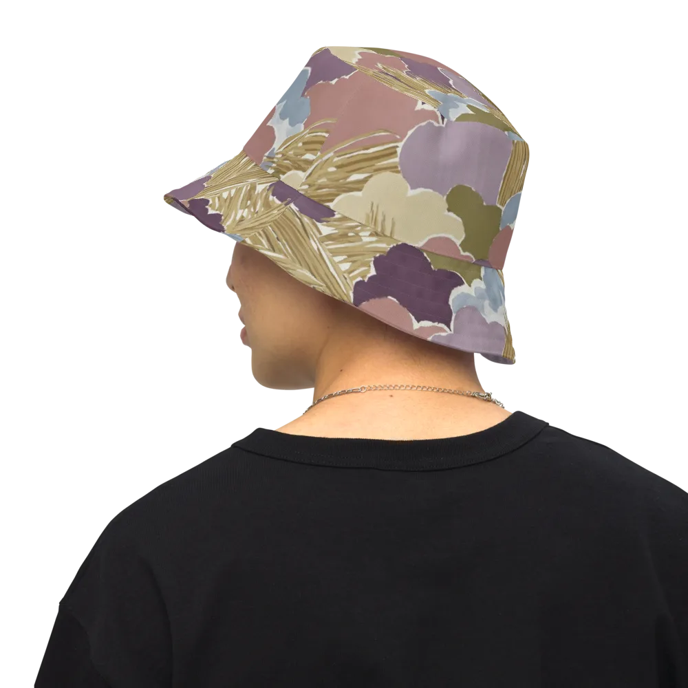 Harvest Reverie on Reversible Bucket Hat — Back Inside