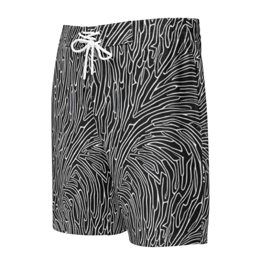 Acconci Waves on a Men's Board Shorts