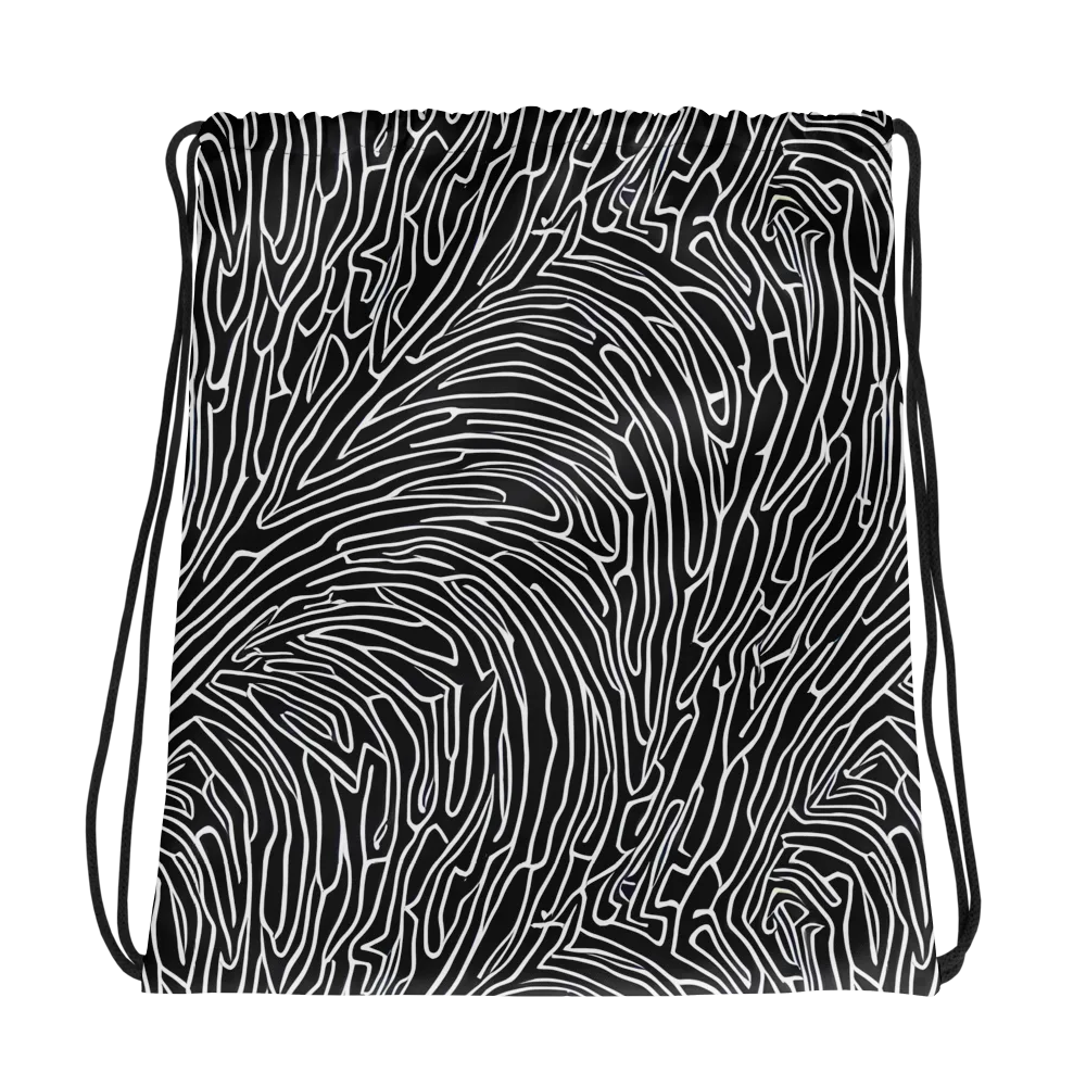Acconci Waves on Drawstring Bag — Photo