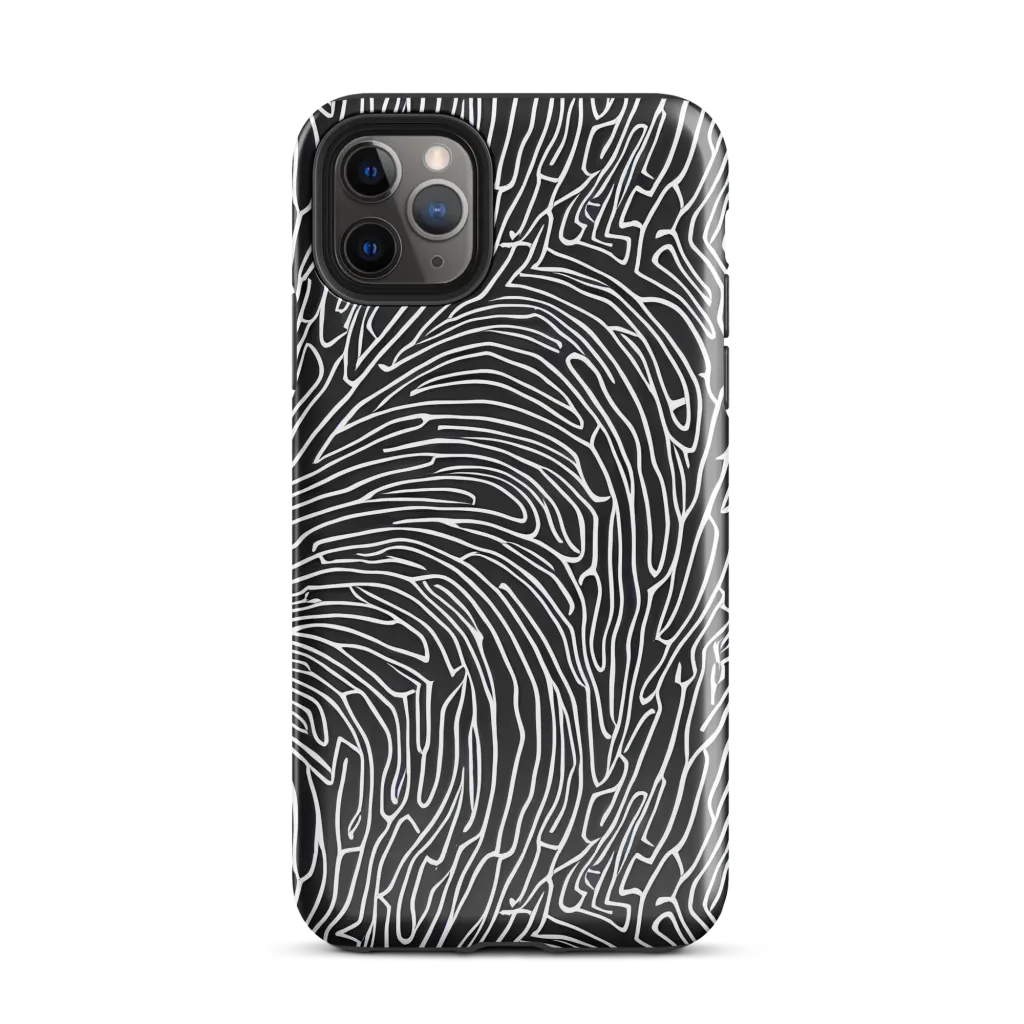 Acconci Waves on Tough Case for iPhone® — Front