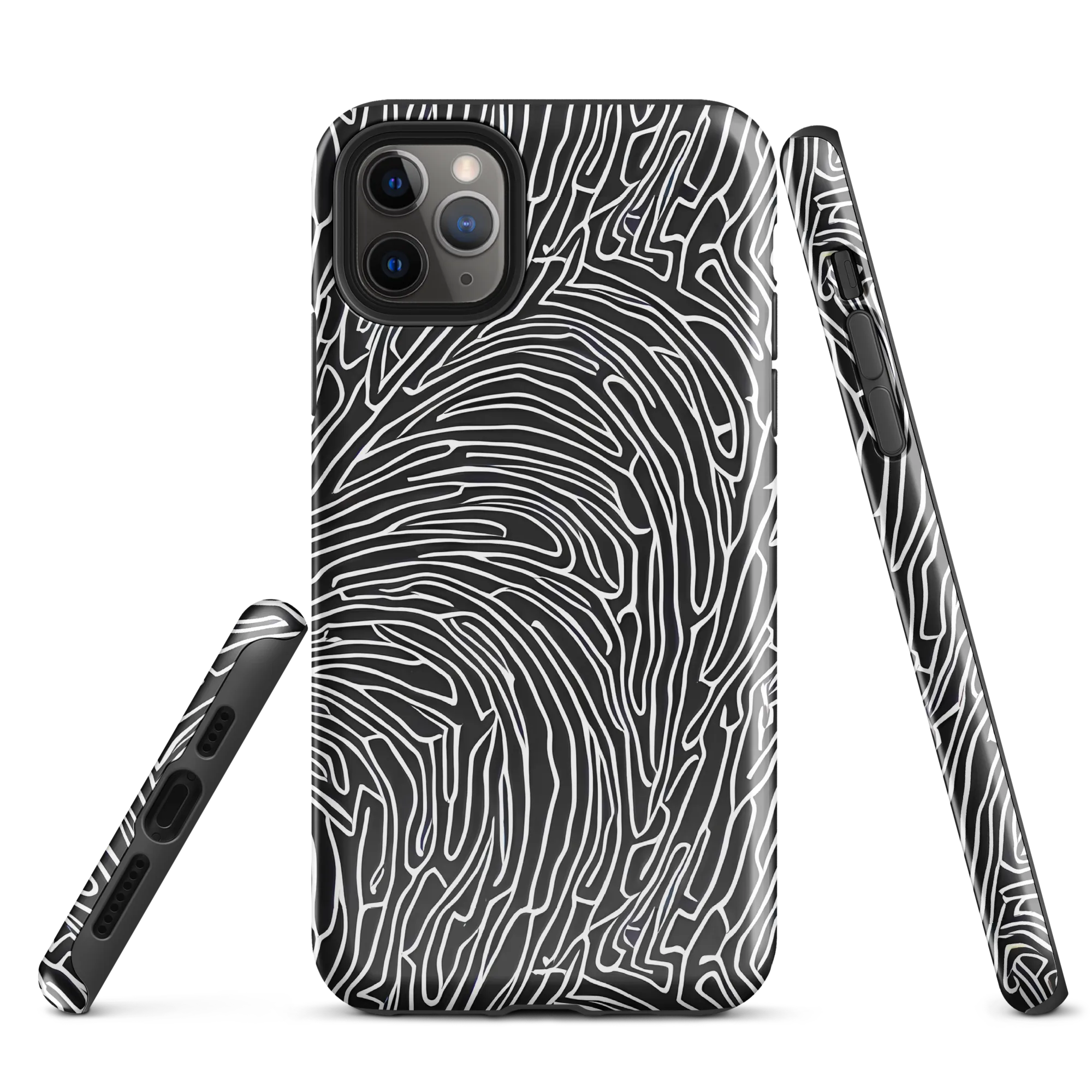 Acconci Waves on Tough Case for iPhone® — Front