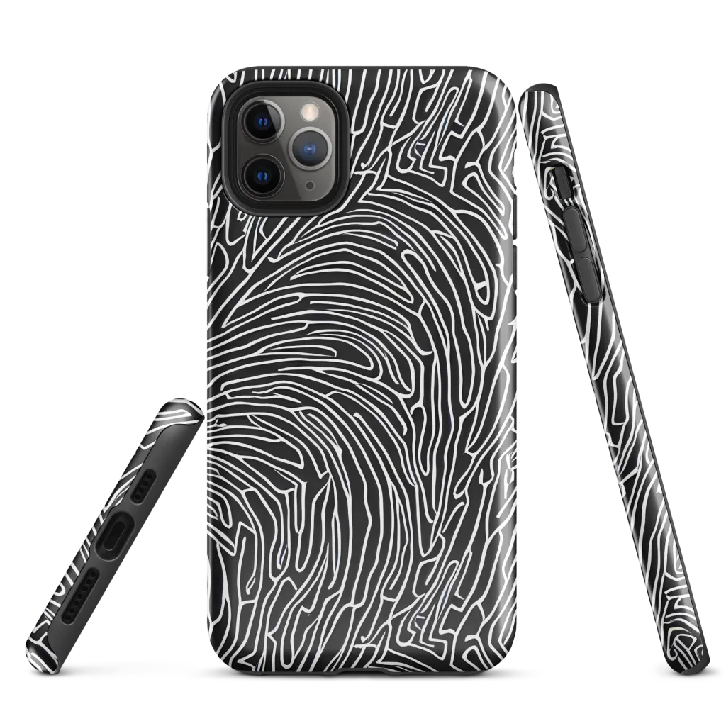 Acconci Waves on Tough Case for iPhone® — Front