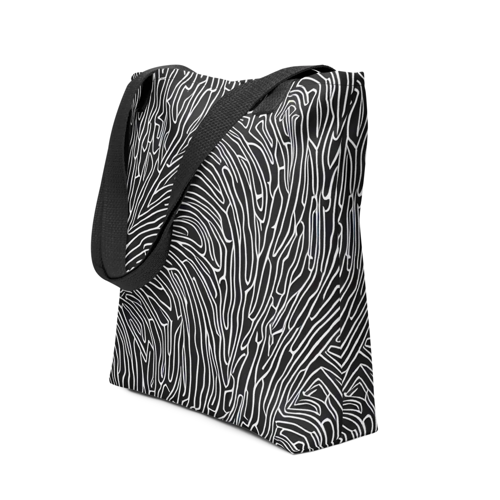 Acconci Waves on Tote Bag — Front