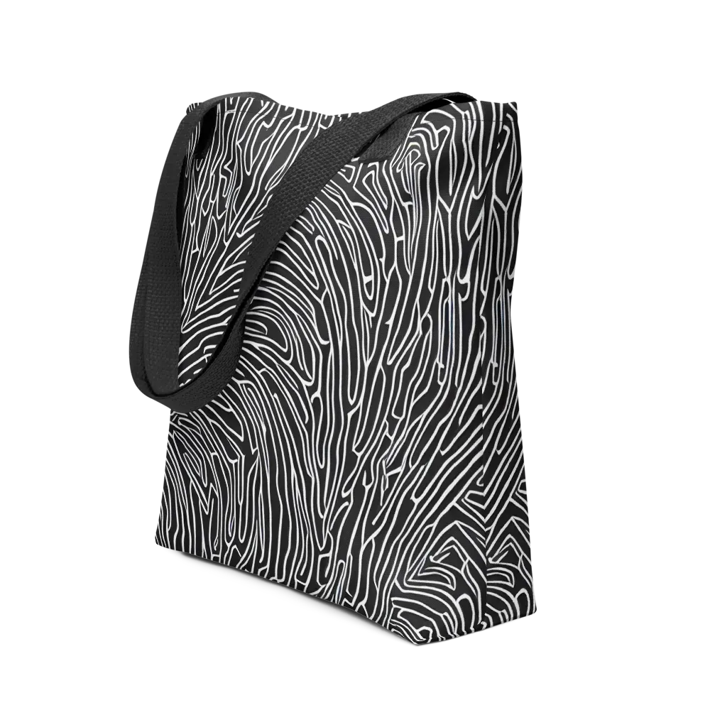 Acconci Waves on Tote Bag — Front
