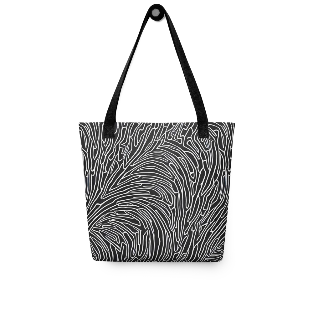 Acconci Waves on Tote Bag — Front