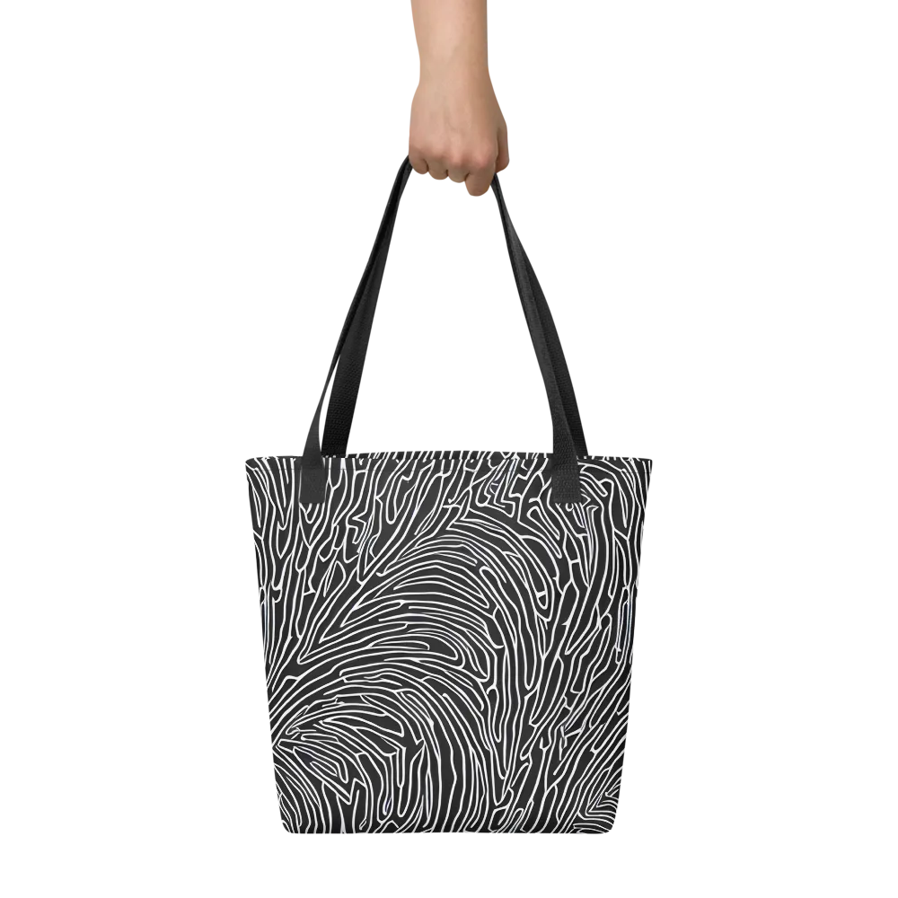 Acconci Waves on Tote Bag — Front