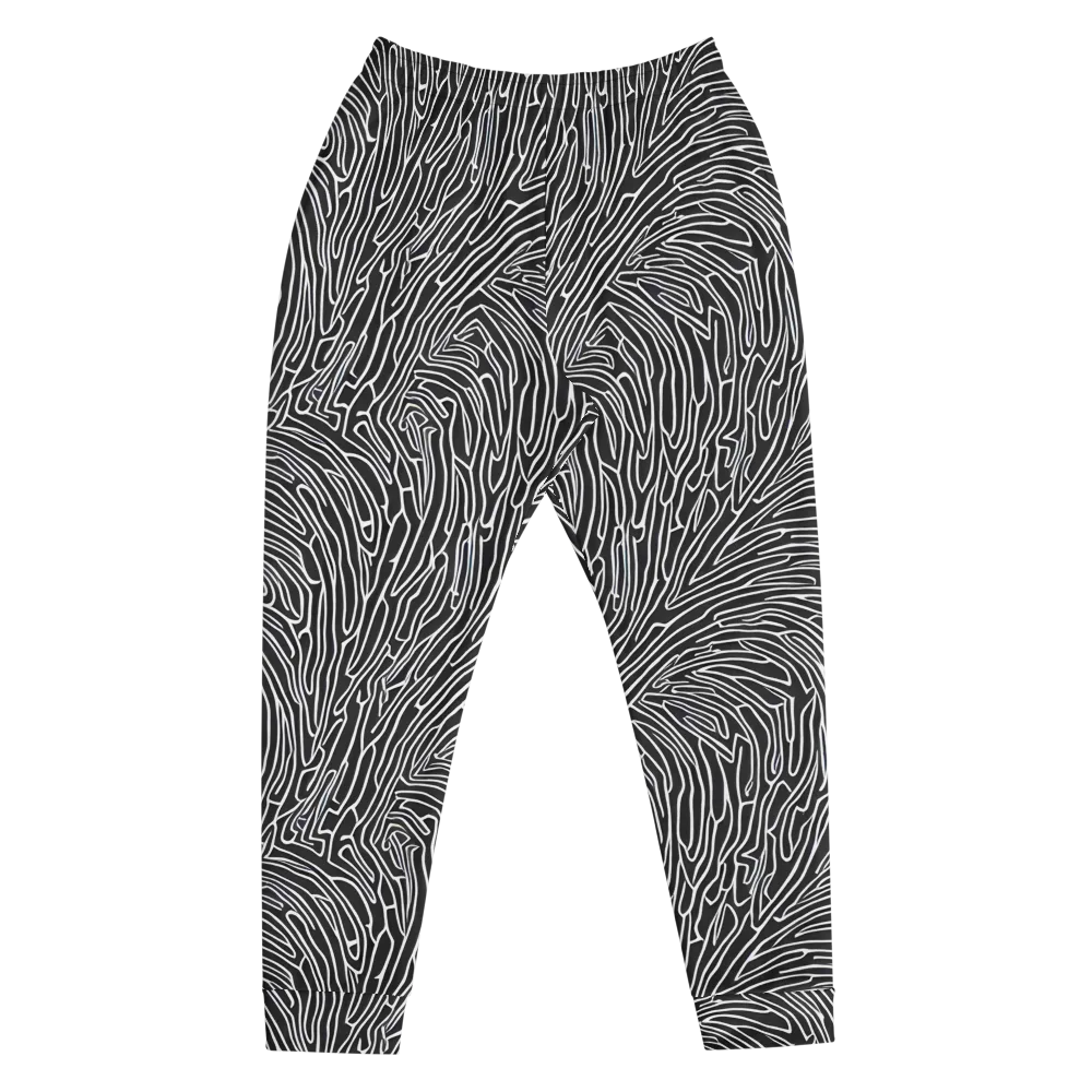 Acconci Waves on Men's Joggers — Front