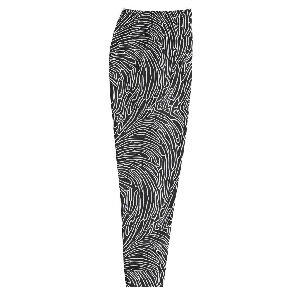 Acconci Waves on Men's Joggers — Right