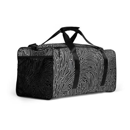 Acconci Waves on a Duffle Bag