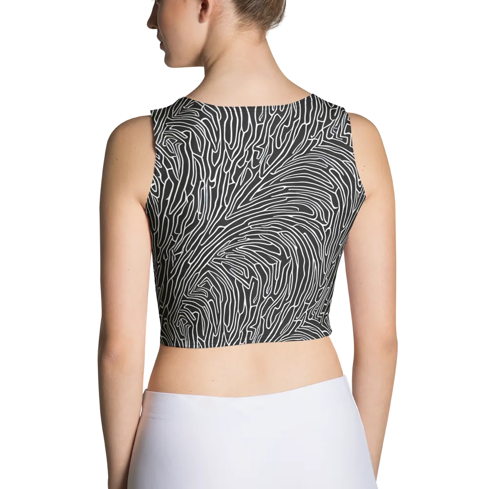 Acconci Waves on Crop Top — Back
