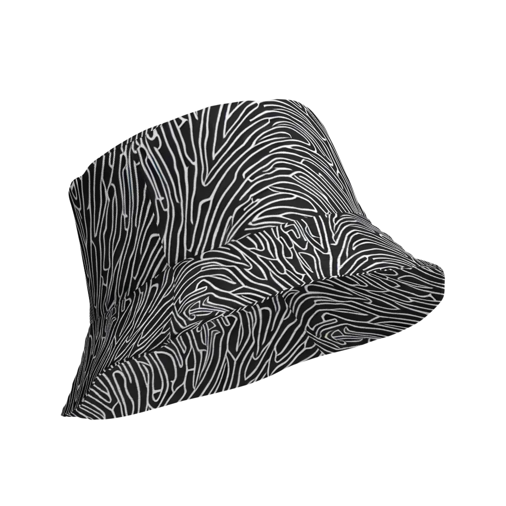 Acconci Waves on Reversible Bucket Hat — Product details Outside