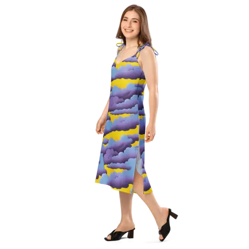 Electric Storm on a Slip Dress