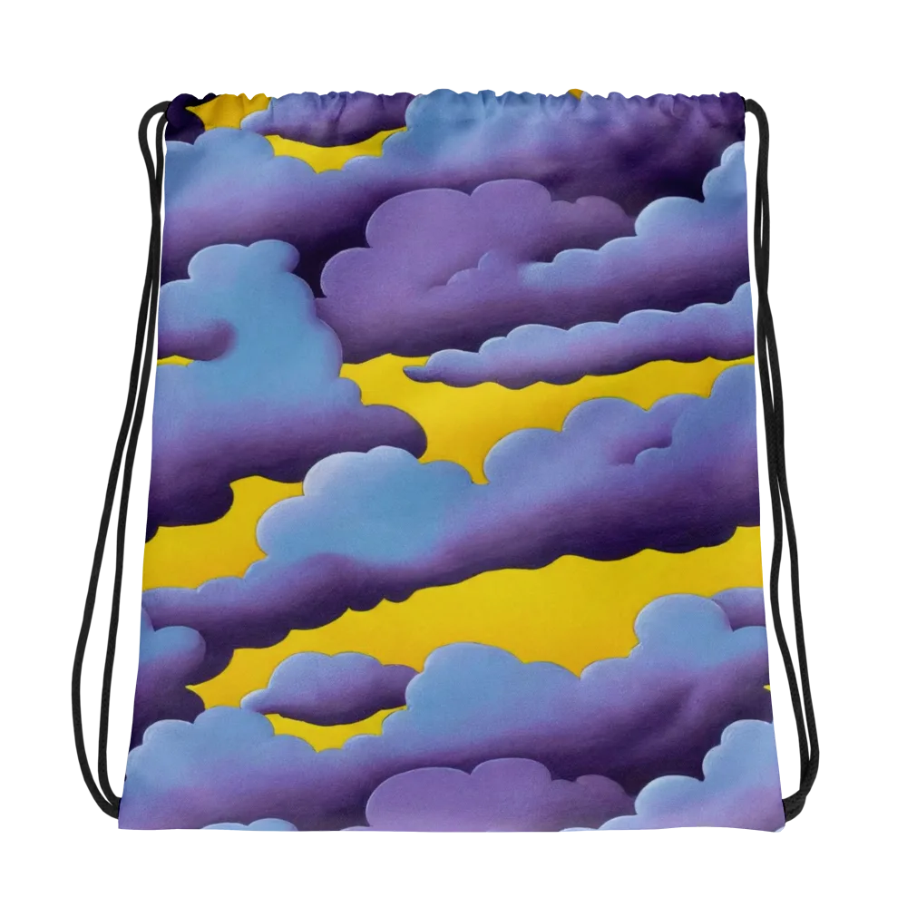 Electric Storm on Drawstring Bag — Photo
