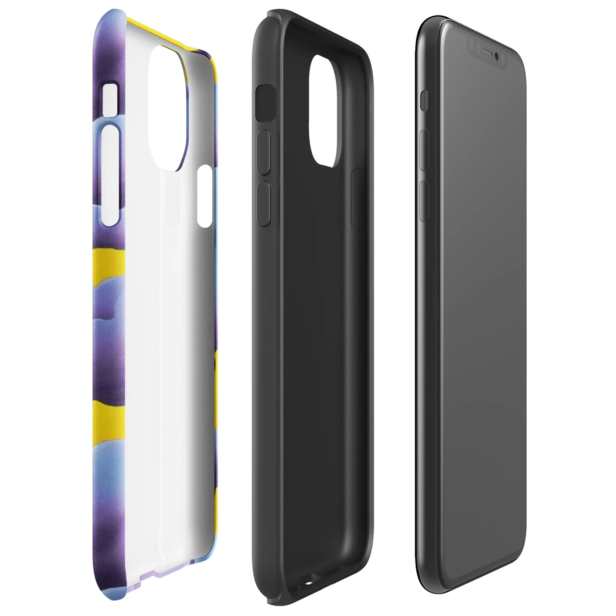 Electric Storm on Tough Case for iPhone® — Right