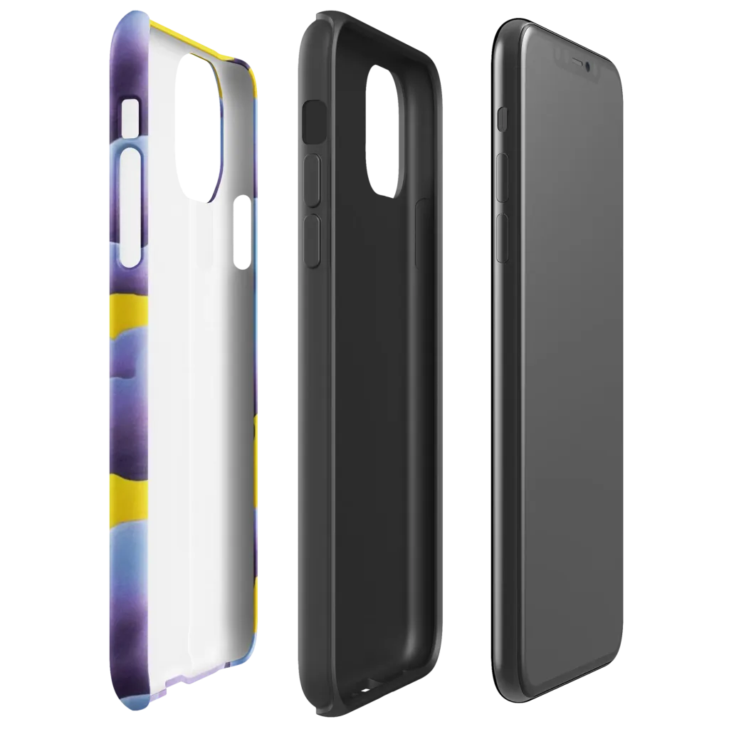 Electric Storm on Tough Case for iPhone® — Right