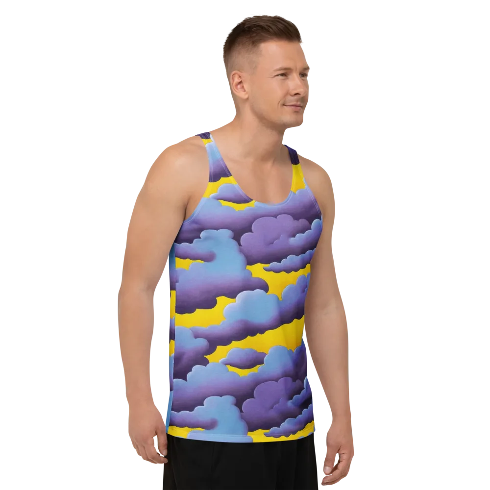 Electric Storm on Men's Tank Top — Right Front