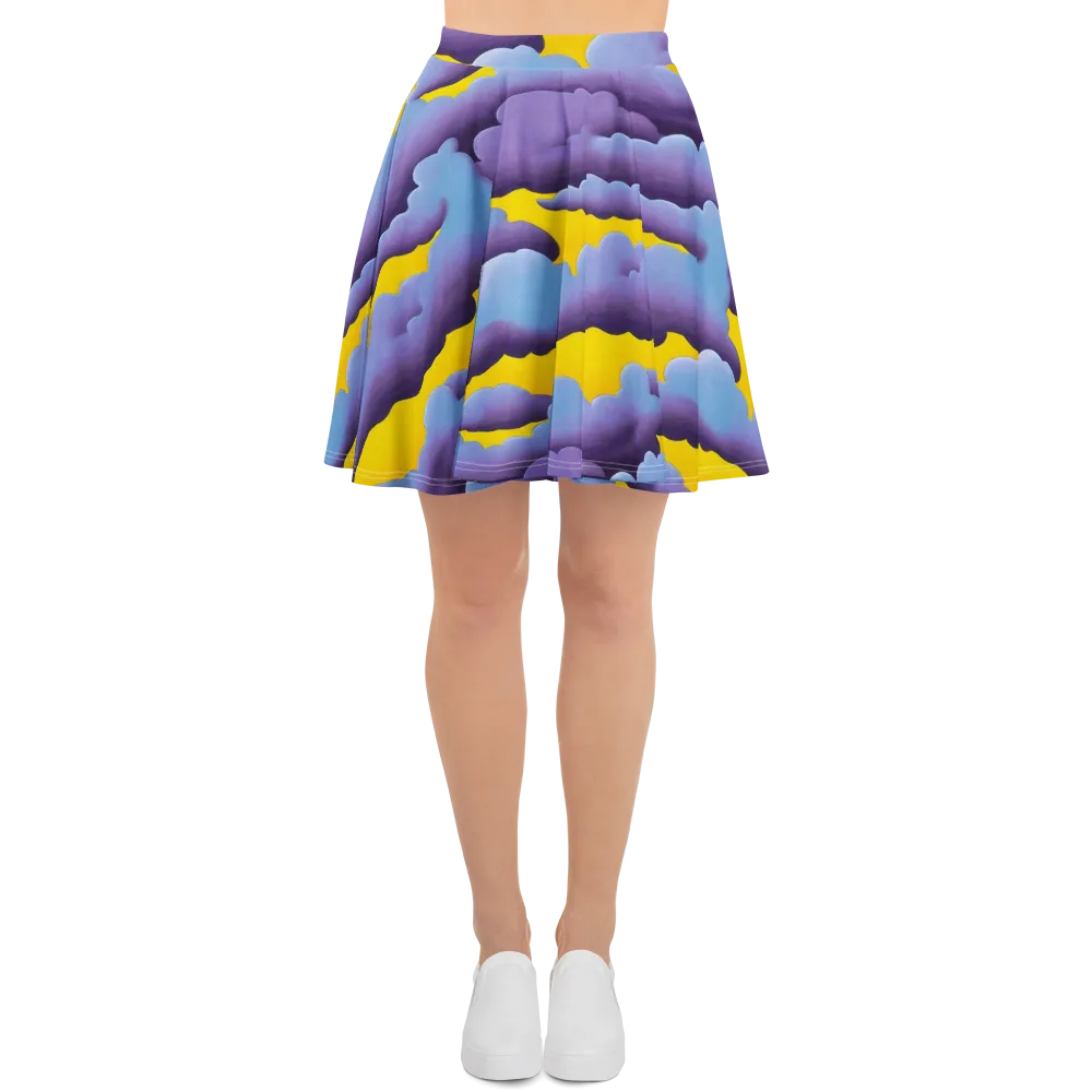 Electric Storm on Skater Skirt — Front