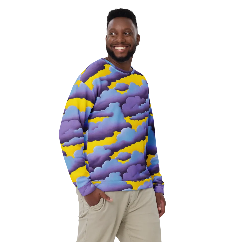 Electric Storm on Sweatshirt — Front