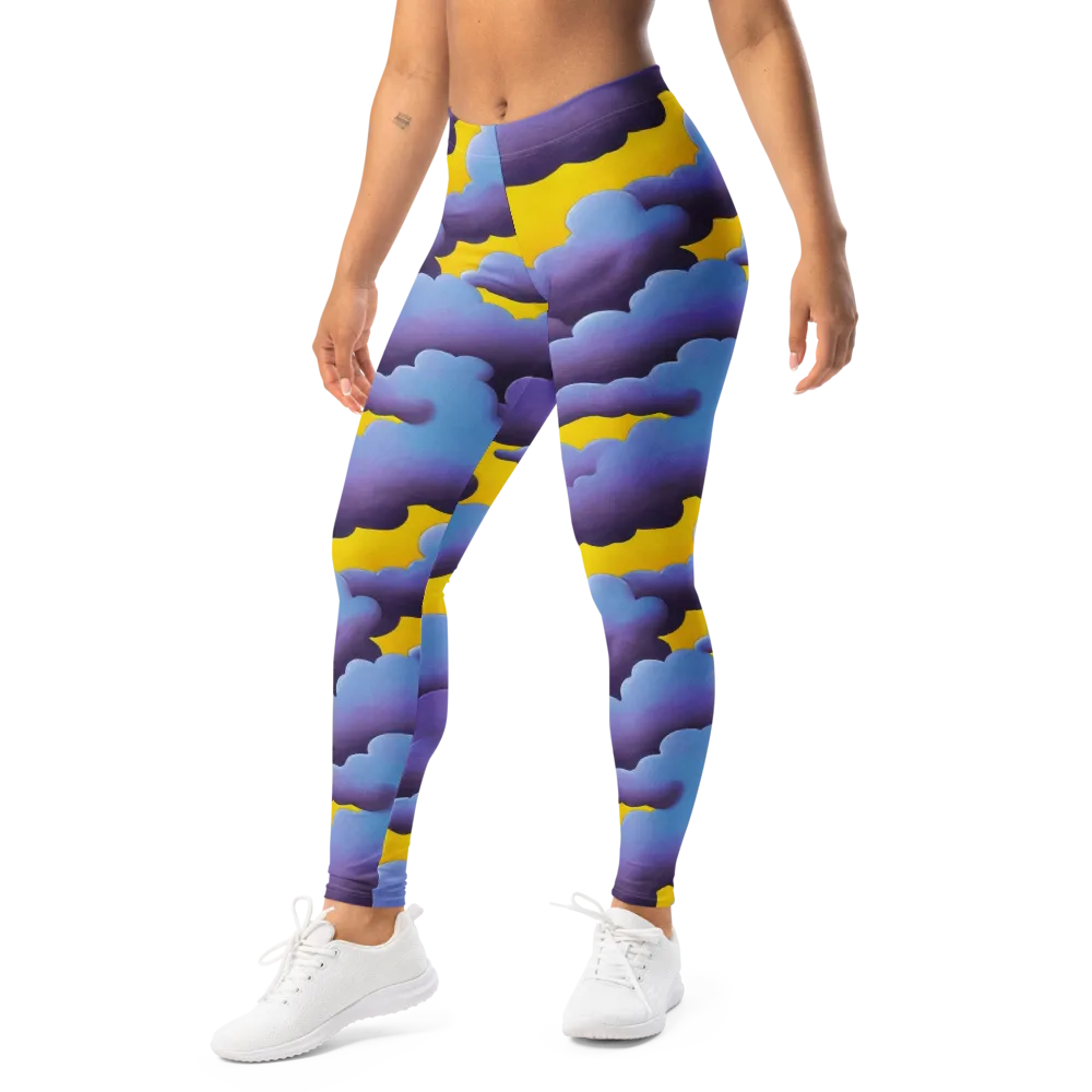 Electric Storm on Leggings — Left Front