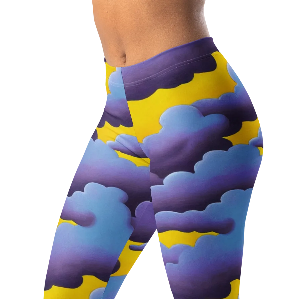Electric Storm on Leggings — Left Front