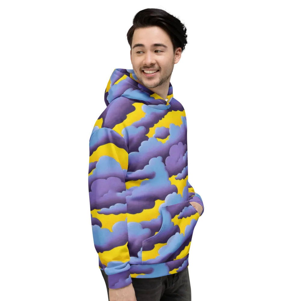 Electric Storm on Hoodie — Right