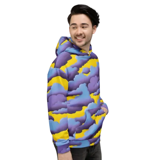 Electric Storm on a Hoodie