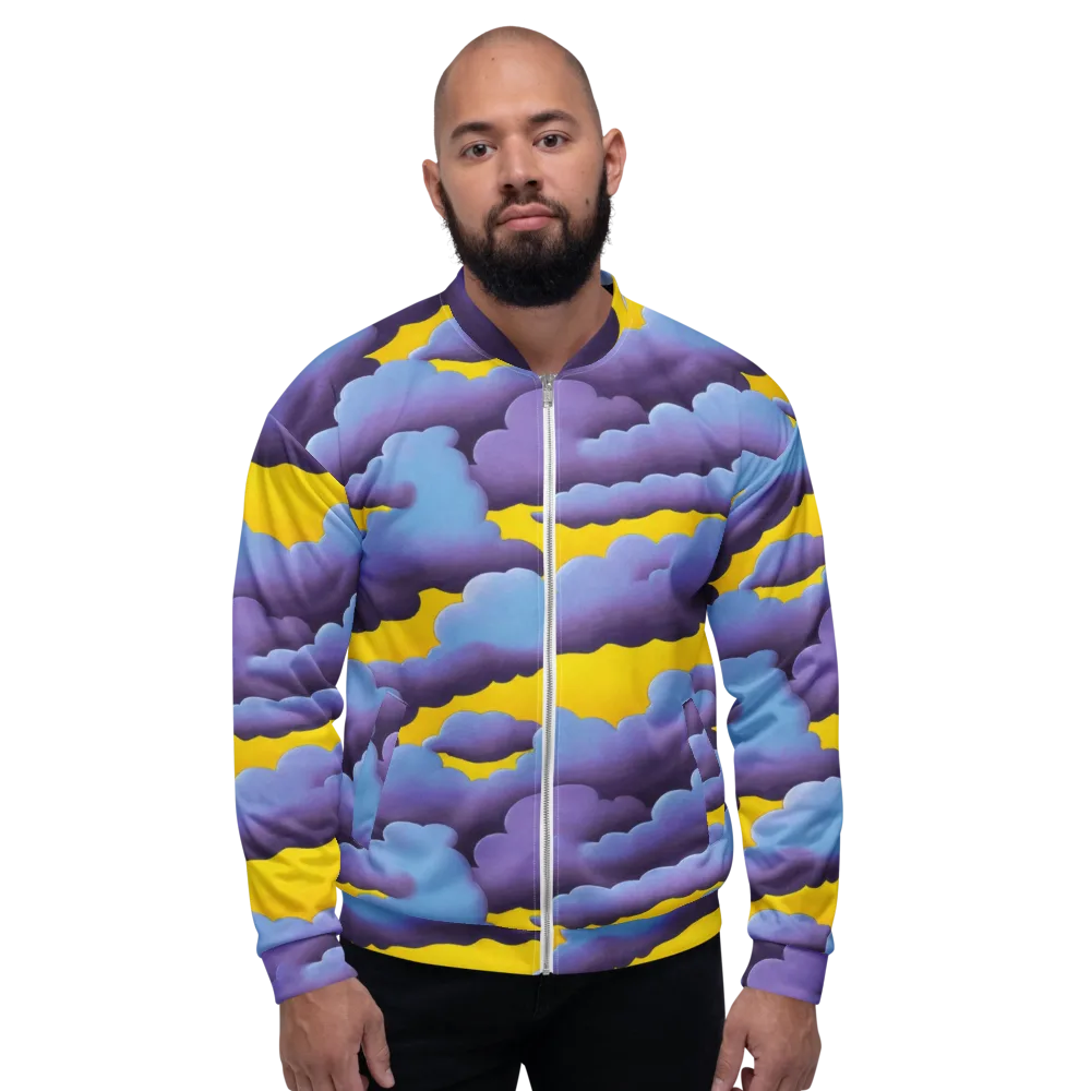 Electric Storm on Bomber Jacket — Front