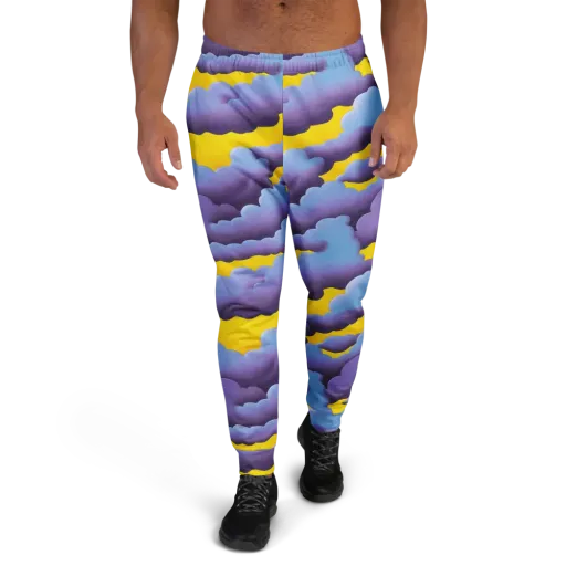 Electric Storm on a Men's Joggers