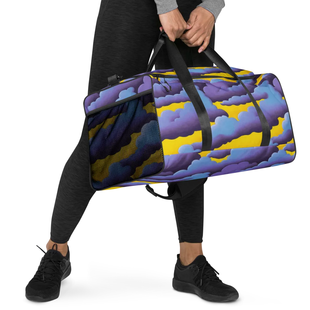 Electric Storm on Duffle Bag — Right Front