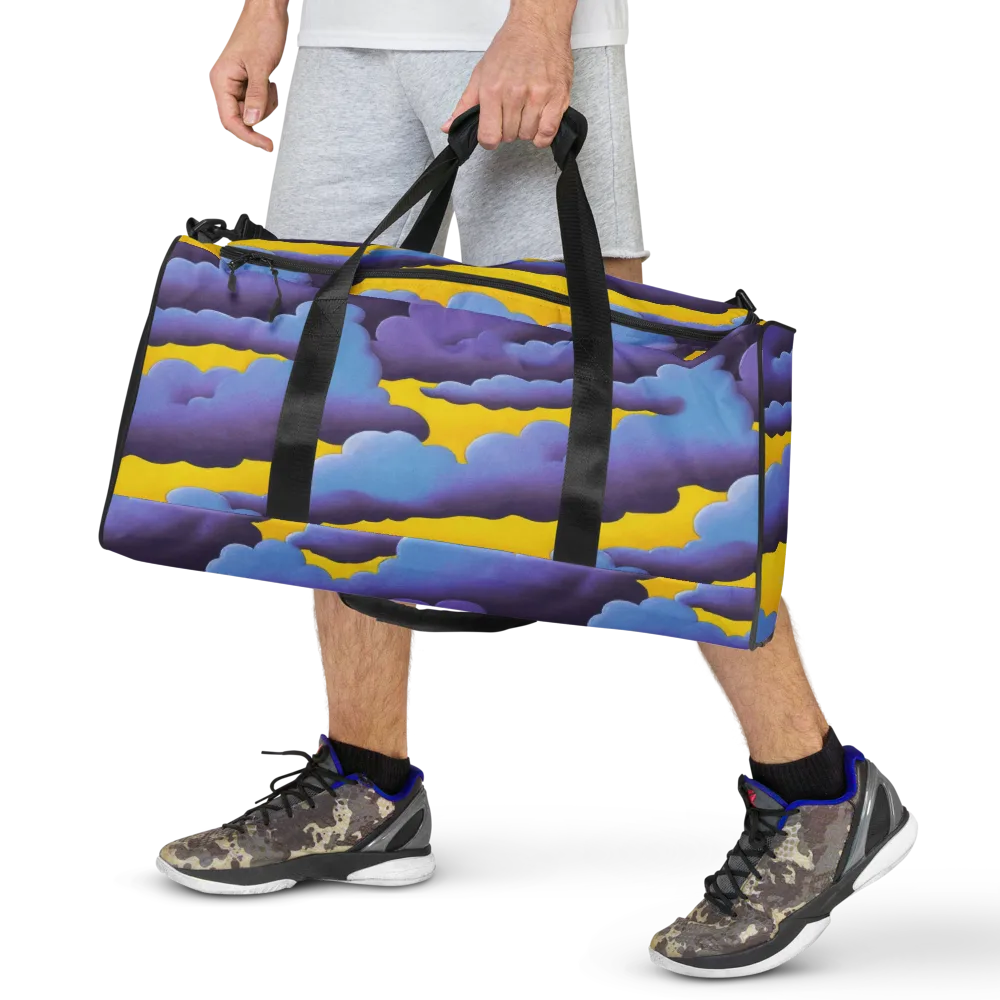 Electric Storm on Duffle Bag — Front
