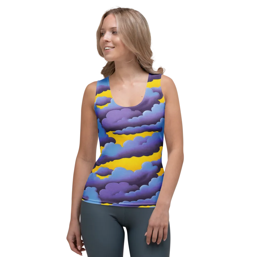 Electric Storm on Women's Tank Top — Front
