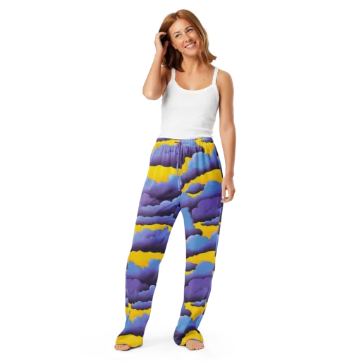 Electric Storm on a Women's Pajama Pants