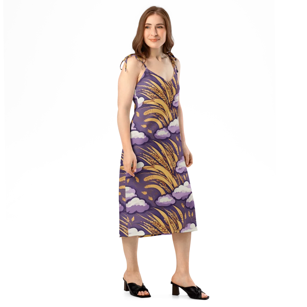 Harvest Moonlight on Slip Dress — Right Front