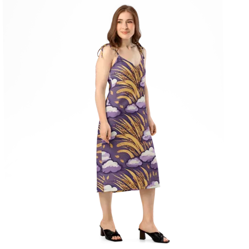 Harvest Moonlight on a Slip Dress