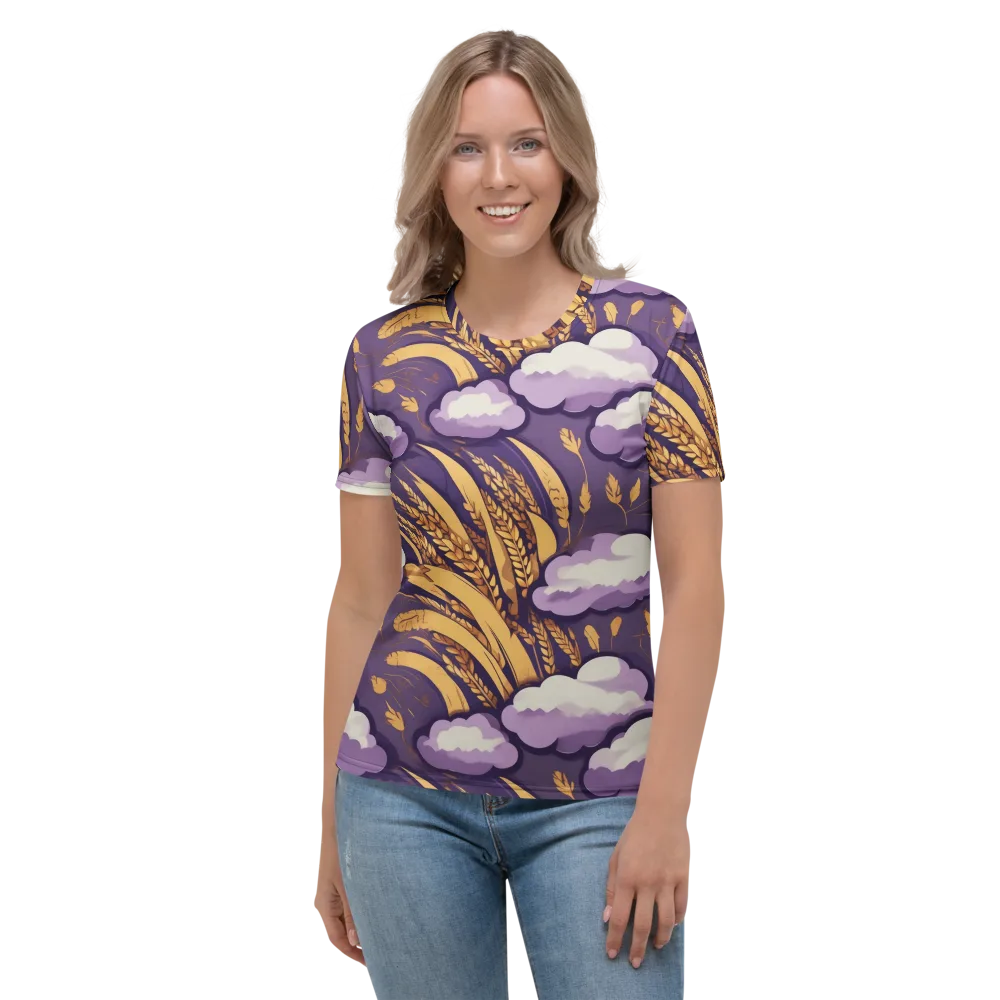 Harvest Moonlight on Women's Crew Neck T-Shirt — Front