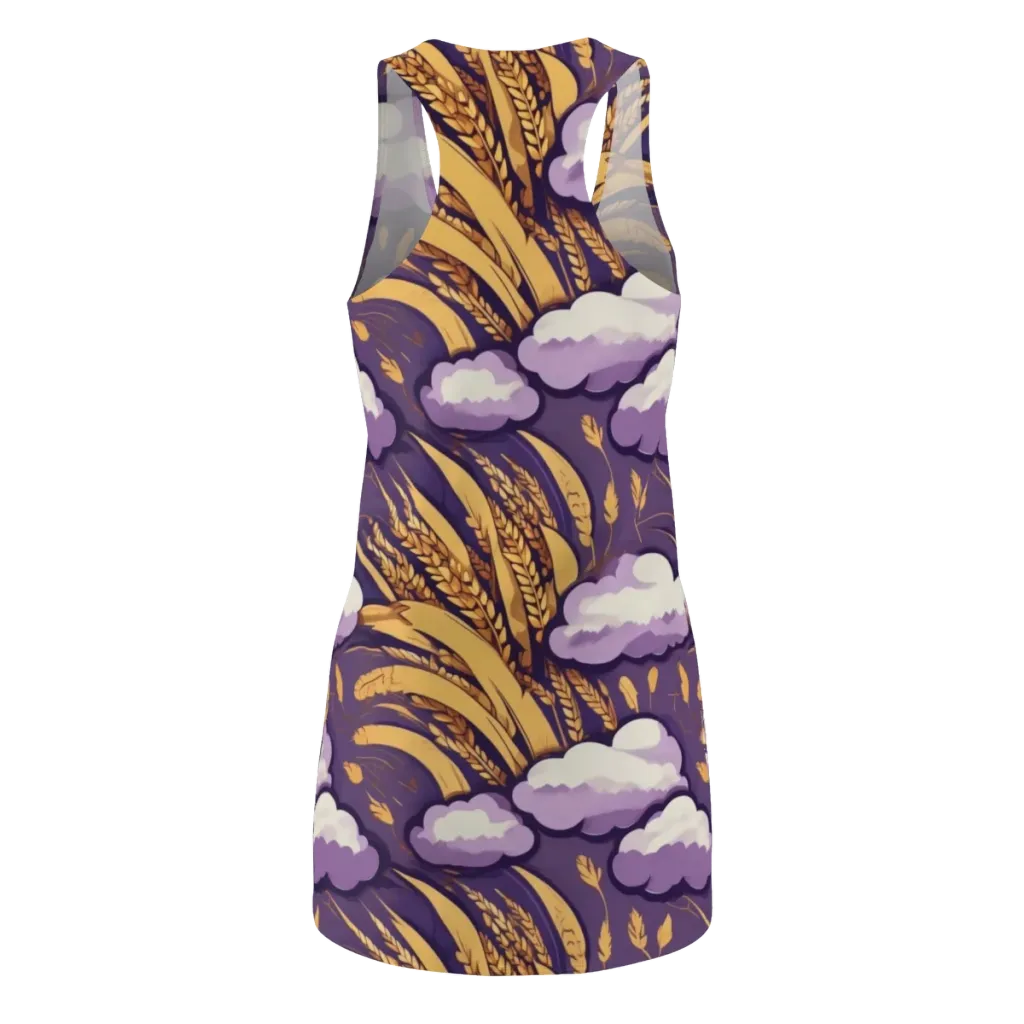 Harvest Moonlight on Racerback Dress — Back